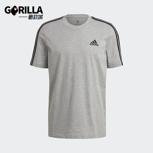 Adidas/阿迪达斯正品ESENTIALSENTIALSTE男士经典短袖T恤GL3735