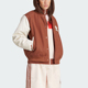 JACKET女士印花宽松运动棉服IS5742 VRCT Adidas 阿迪达斯正品