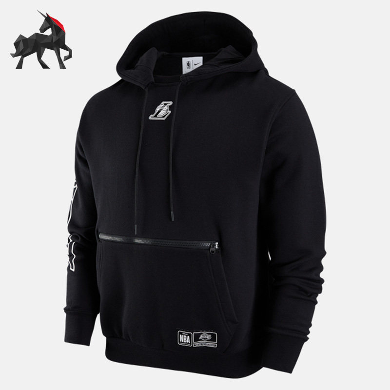 Nike/耐克正品洛杉矶湖人队 男子篮球连帽套头卫衣 DH9454-010