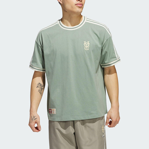 Adidas/阿迪达斯正品三叶草男士经典宽松透气圆领短袖T恤JC5967