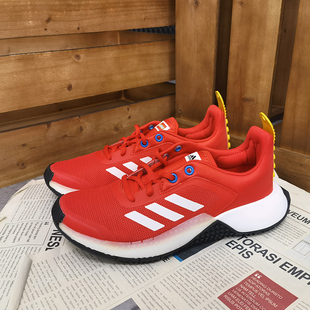 J大童跑步運動鞋 Adidas FX2865 Sport LEGO 阿迪達斯正品 新款