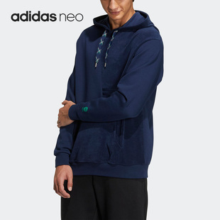 套头运动长袖 26夏Neo系列男女同款 卫衣HN4731 阿迪达斯正品 Adidas