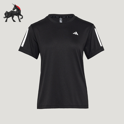 Adidas/阿迪达斯正品TR-ES TEE 3S W女士透气健身短袖T恤KU8745
