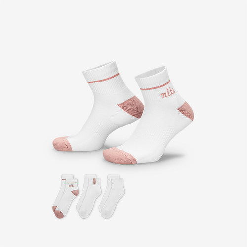 Nike/耐克正品Everyday Plus男女中筒经典运动袜三双装HV6887-901