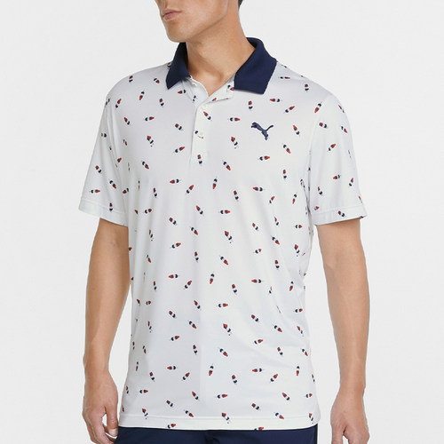 Puma/彪马正品高尔夫系列男士经典满标吸湿排汗短袖POLO衫