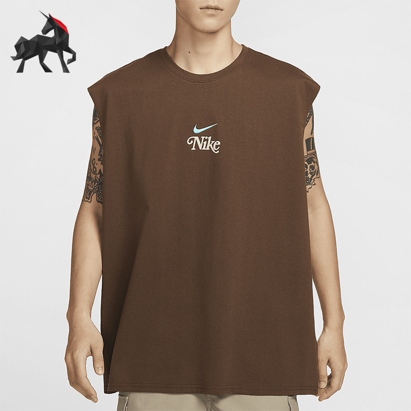 Nike/耐克正品Sportswear男士透气舒爽无袖上衣HM4455-259