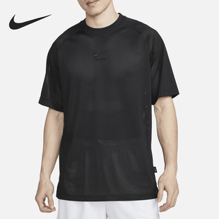 耐克正品 DX0157 2023夏季 T恤 010 男子透气宽松运动短袖 Nike