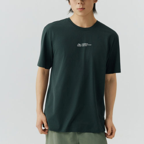 Skechers斯凯奇正品男士透气短袖圆领套头运动T恤P226M077-04WX