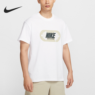 运动休闲套头针织短袖 款 男士 100 HV4134 耐克正品 Nike 2025夏季