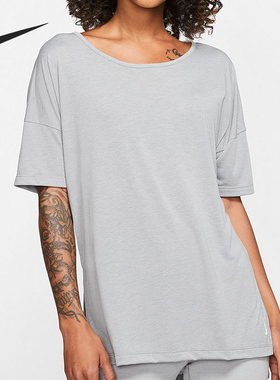 Nike/耐克官方正品休闲女子时尚潮流透气运动短袖T恤 CJ9327-073