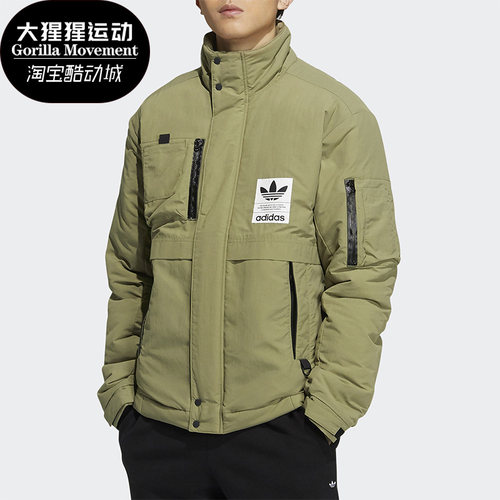 阿迪达斯男子运动保暖棉衣