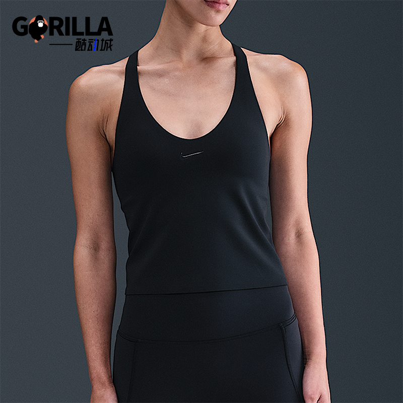 Nike/耐克正品Universa女士透气吊带健身训练运动背心IF0951-010