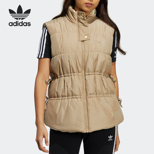 潮流保暖棉马甲 Adidas 阿迪达斯官方正品 三叶草女子时尚 HC0312