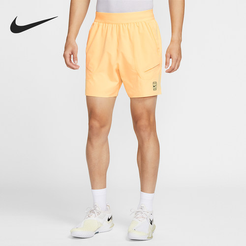 Nike/耐克正品2026男士轻盈透气柔软舒适经典网球短裤FZ6914-860