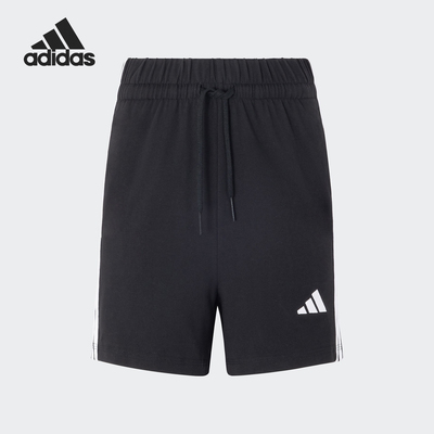 Adidas/阿迪达斯官方正品W 3S SJ SHO女士针织运动休闲短裤JY8574