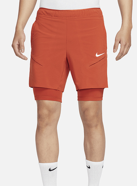 Nike/耐克正品 Dri-FIT 男士梭织透气网球运动短裤FD5285-811