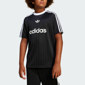 Adidas JC7309 运动透气短袖 阿迪达斯正品 三叶草大童宽松休闲经典