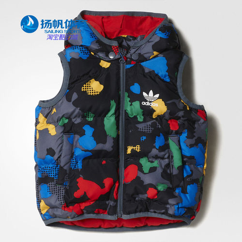 男棉背心Adidas/阿迪达斯