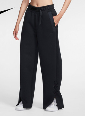 Nike/耐克正品26夏当季女子运动休闲宽松阔腿针织训练长裤 BV5766