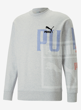 Puma/彪马官方正品新款男女时尚圆领套头长袖运动卫衣620426-04