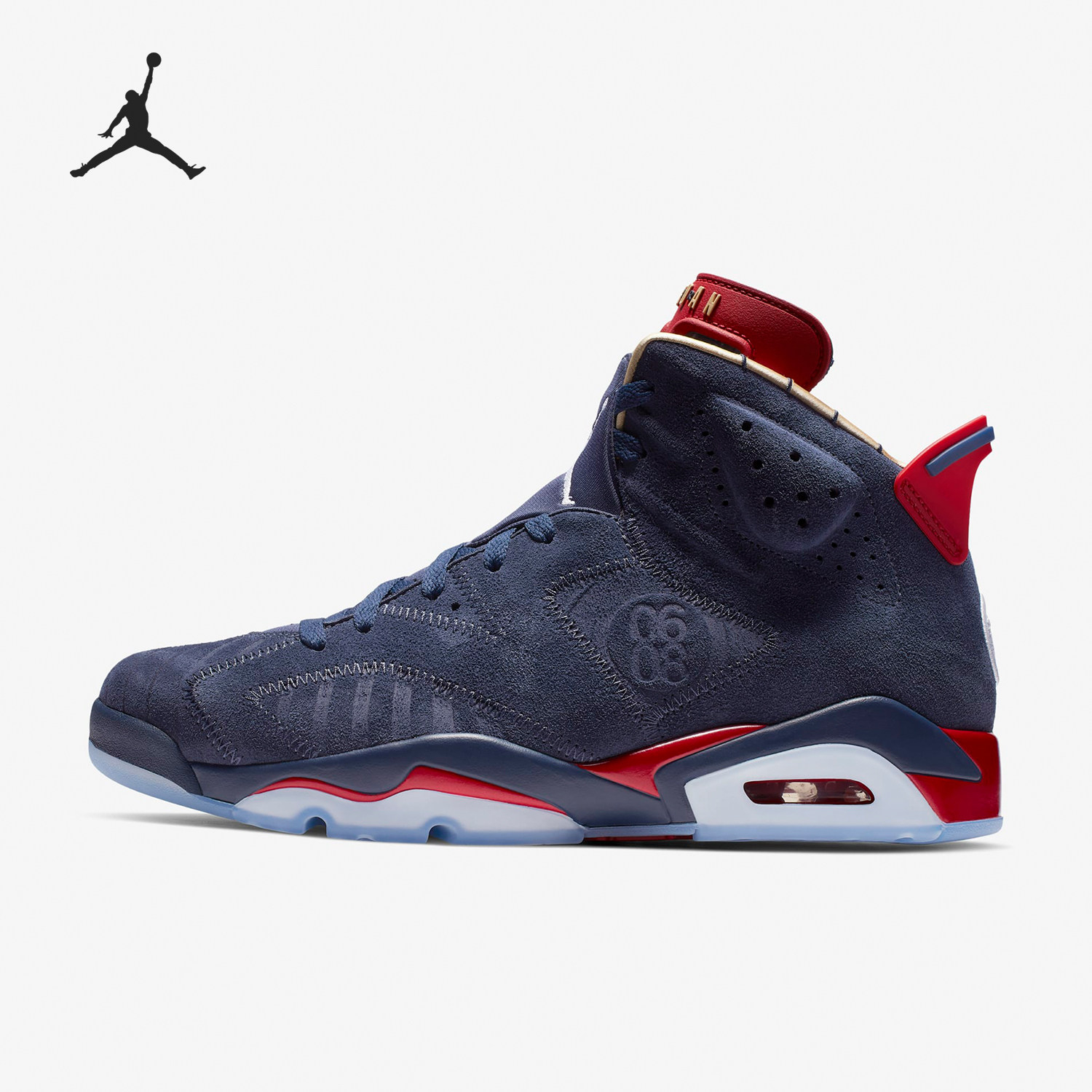 Nike/耐克官方正品JORDAN男士时尚潮流高帮耐磨篮球鞋CI6293-416