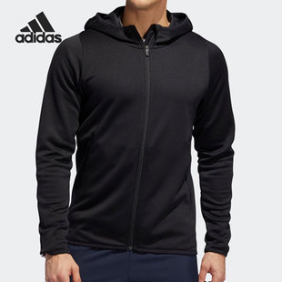 新款 Adidas 阿迪达斯正品 春季 DZ7404 连帽男子运动休闲外套