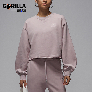 耐克正品 卫衣IF1007 ordan Fleece女士运动中短款 627 Flight Nike