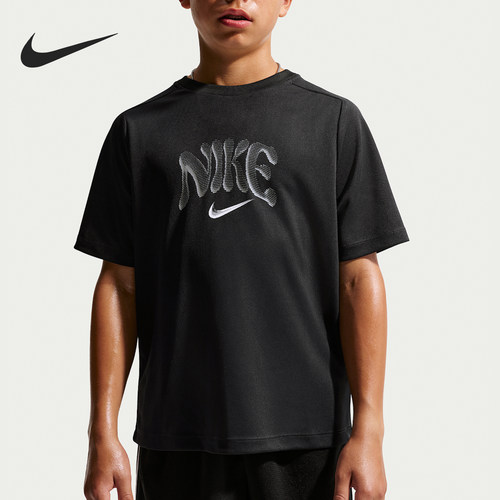 Nike/耐克正品Multi Refresh大童短袖圆领舒适T恤IO0737-010