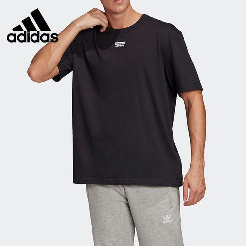 Adidas/阿迪达斯正品三叶草夏季新款男子运动短袖T恤 FM2287