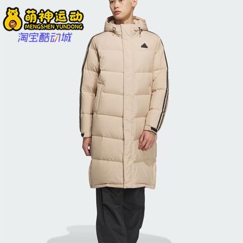 阿迪达斯男女
长款鸭绒羽绒服