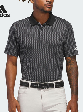 Adidas/阿迪达斯官方正品2025新款男士高尔夫运动POLO衫IM7869