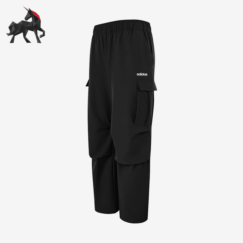 Adidas/阿迪达斯正品男士户外梭织保暖耐磨运动工装裤HZ9519