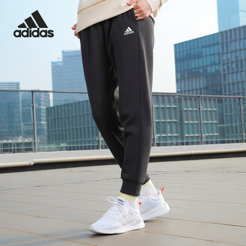 Adidas/阿迪达斯男士加绒长裤