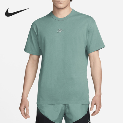 耐克男士圆领针织短袖T恤