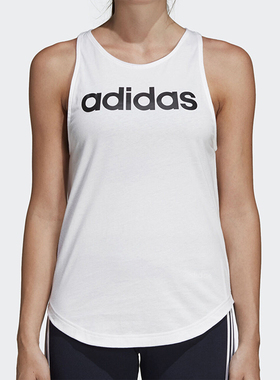 Adidas/阿迪达斯正品夏季女子W E LIN SLIM TK背心 DP2360