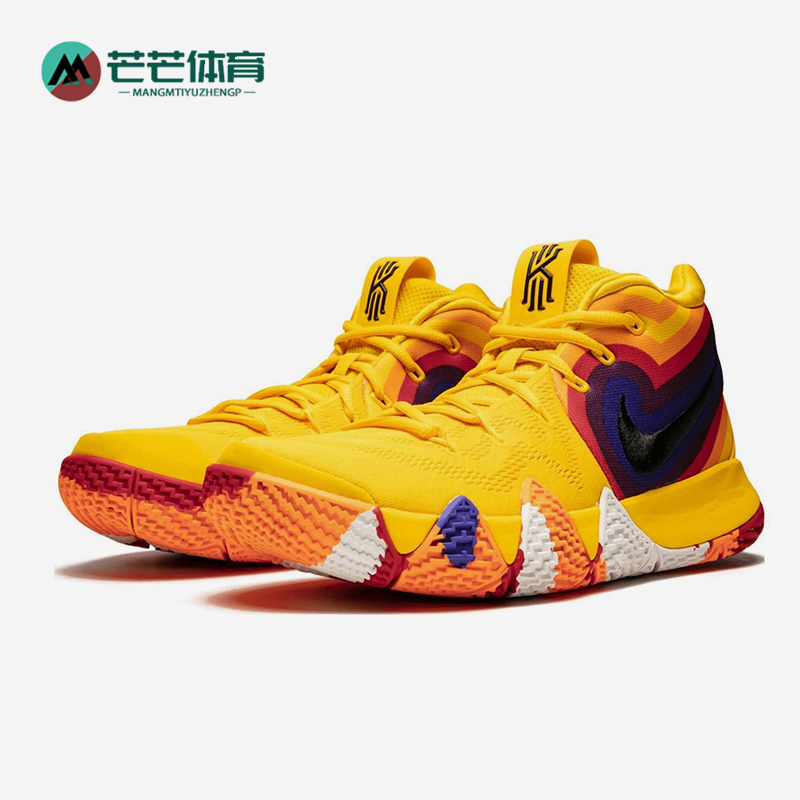 Nike/耐克正品Kyrie 4男士时尚运动缓震经典耐磨篮球鞋943806-700