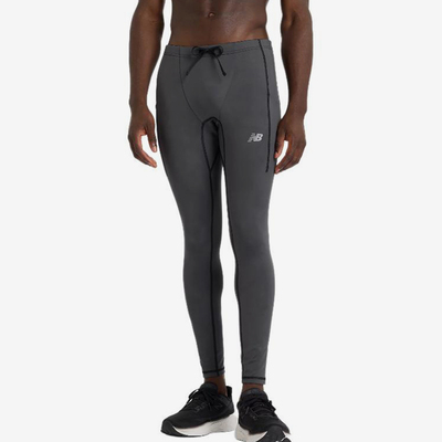 New Balance/NB正品2025新款男子保暖中腰运动紧身长裤MP43258-BM