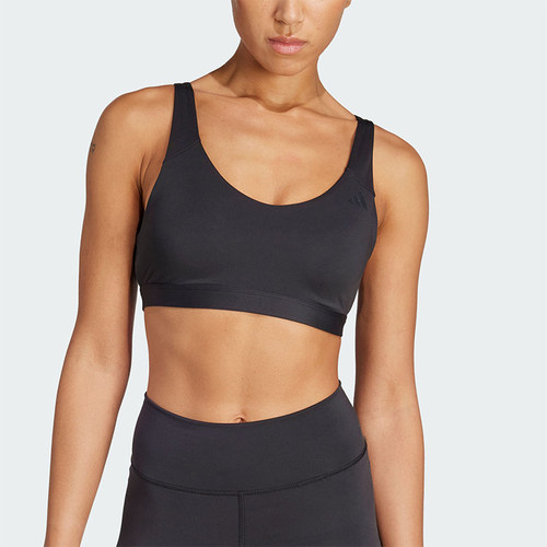 Adidas/阿迪达斯正品2026女士透气中强度训练瑜伽运动内衣JL5491
