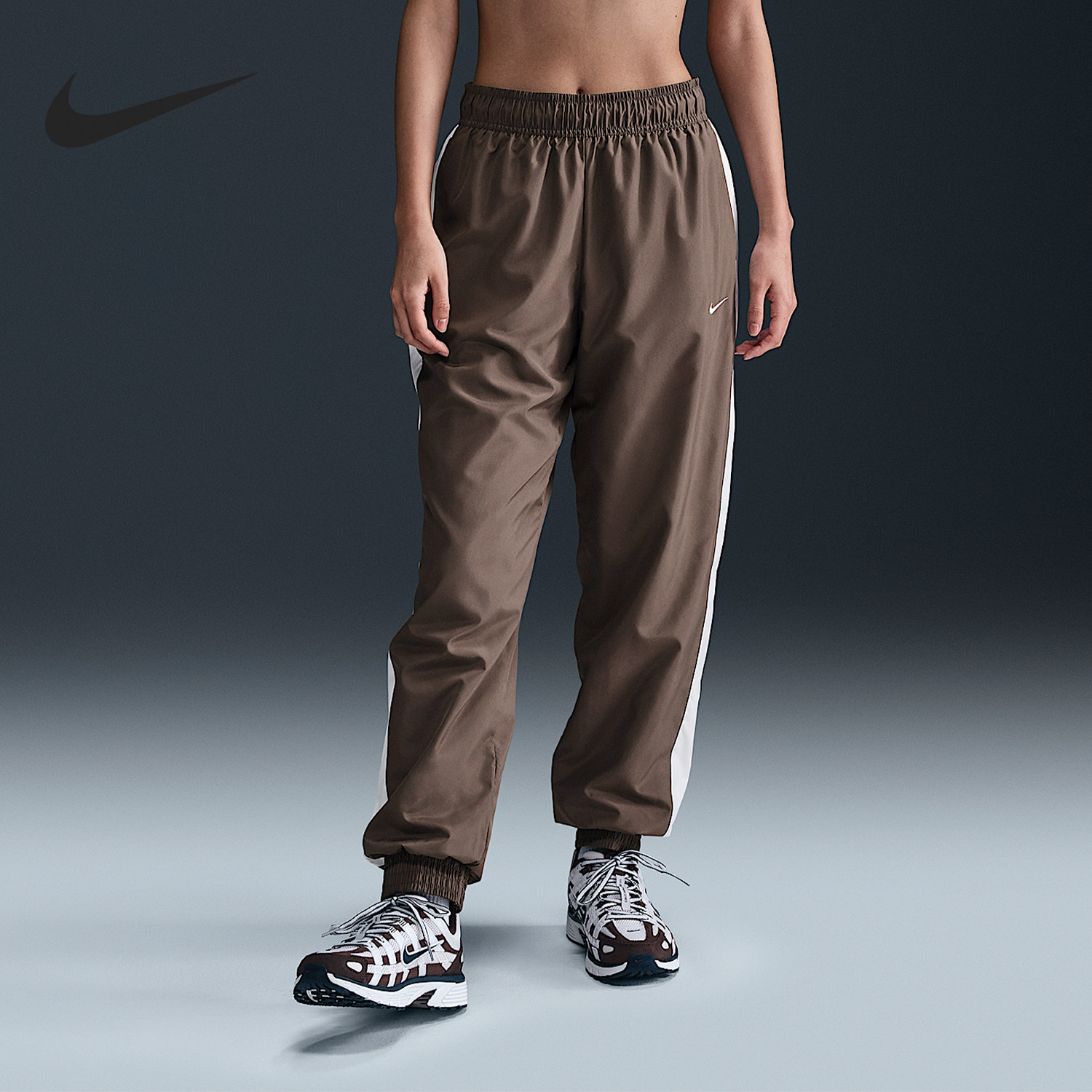 Nike/耐克官方正品春秋女士休闲束脚复古经典轻质长裤FV7661-004,运动服/休闲服装,运动长裤,淘宝优惠券,粉丝福利购,淘宝优惠卷