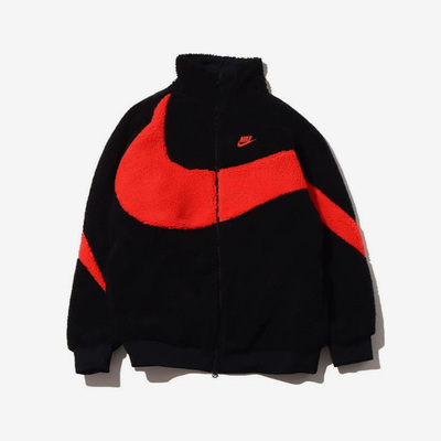 Nike/耐克正品新款男子运动仿羊羔绒双面穿外套BQ6546-008