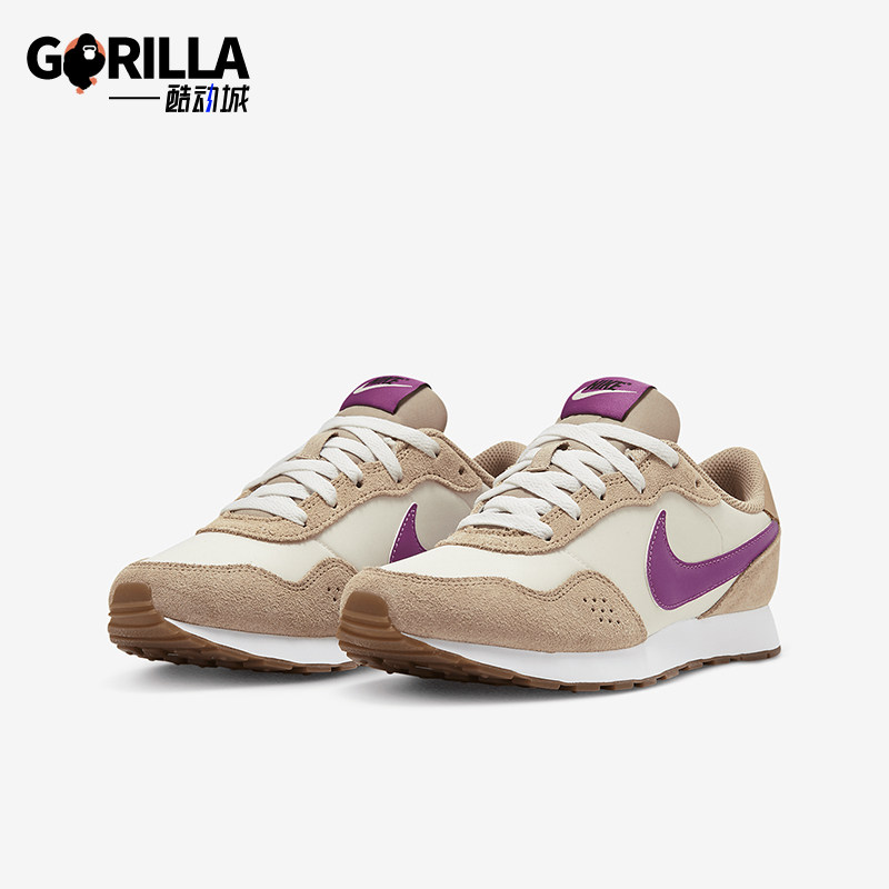 耐克大童运动耐磨透气系带跑步鞋