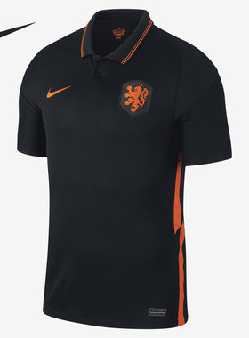 Nike/耐克正品男子欧洲杯荷兰客场球迷版球衣POLO衫 CD0711-010