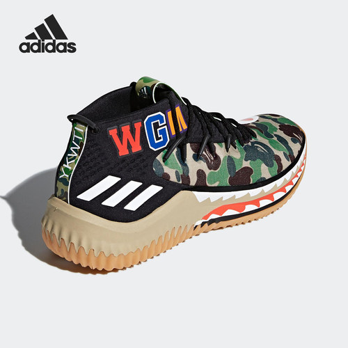 Adidas/阿迪达斯正品运动男士时尚低帮减震耐磨篮球鞋AP9974