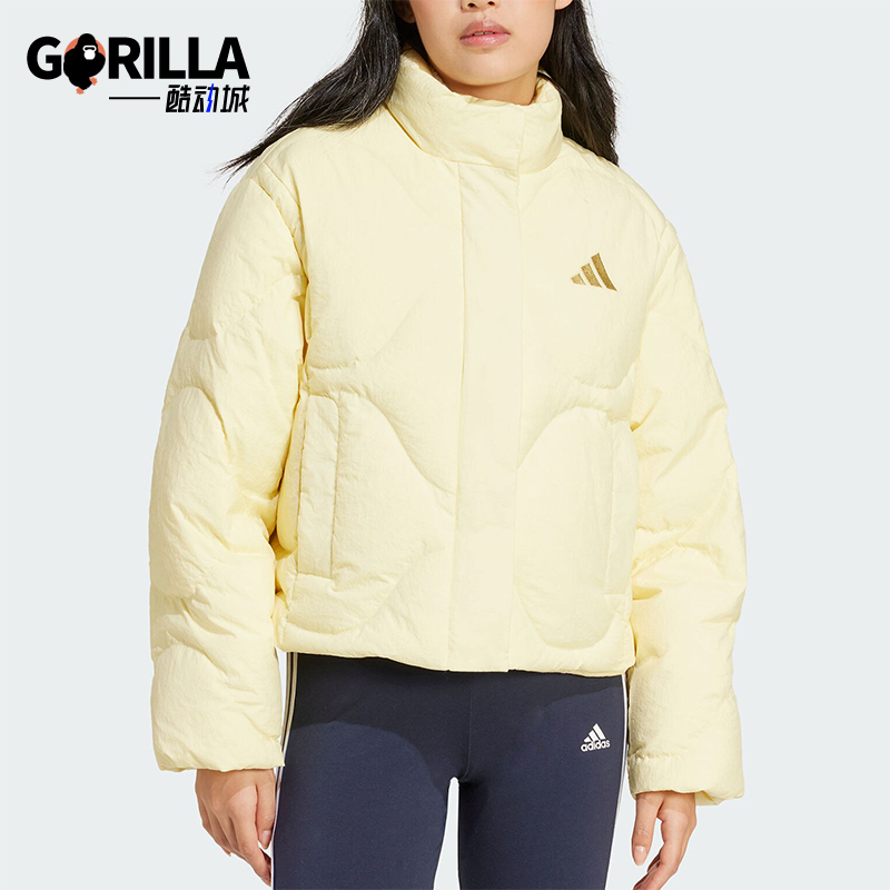 阿迪达斯女士运动羽绒服