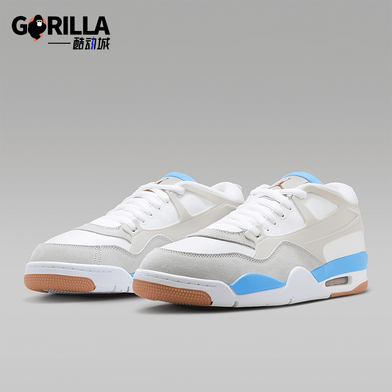 Nike/耐克正品JORDAN男士耐磨气垫减震拼接运动篮球鞋FQ7939-104