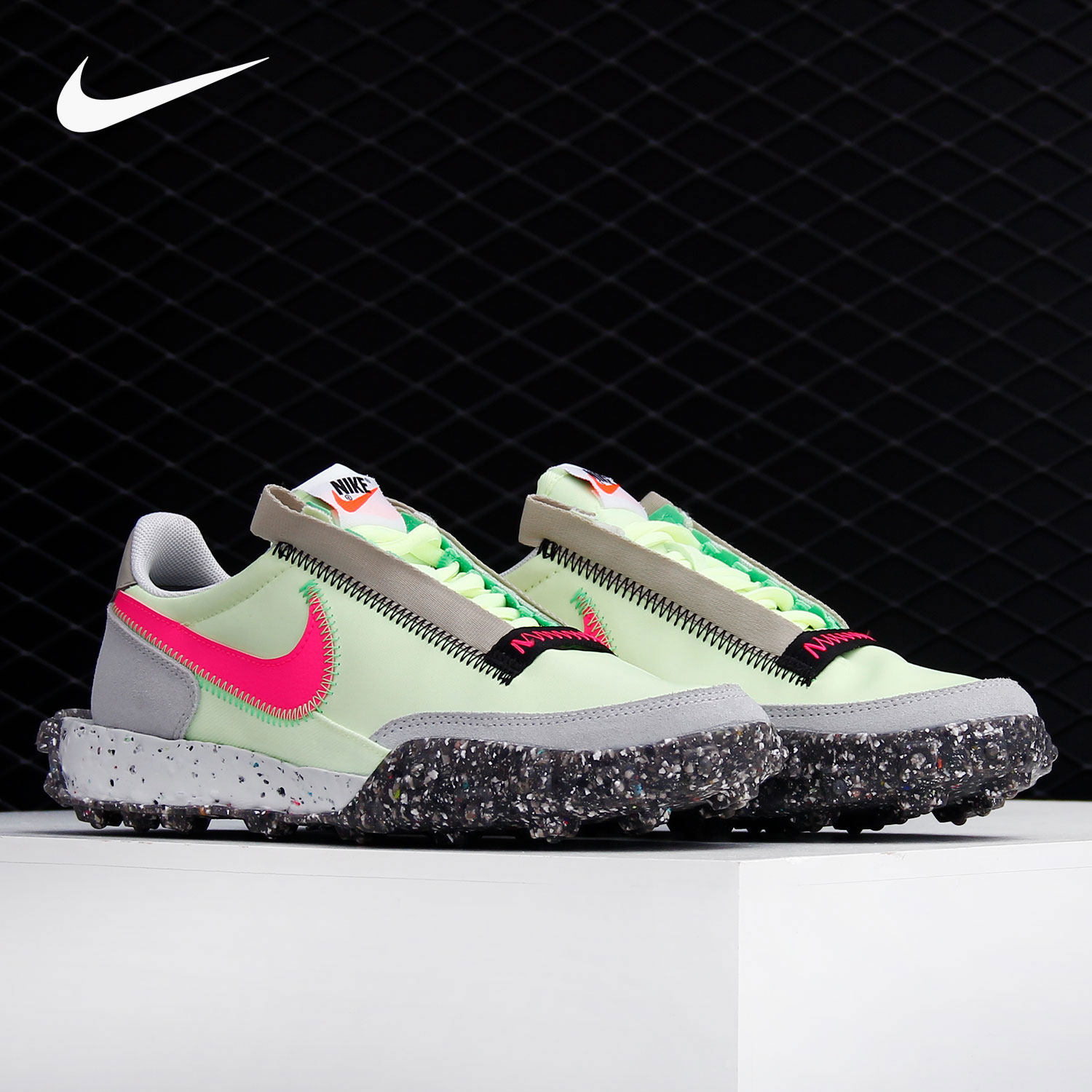 Nike/耐克正品 Waffle Racer 女子休闲运动跑步鞋 CT1983-700