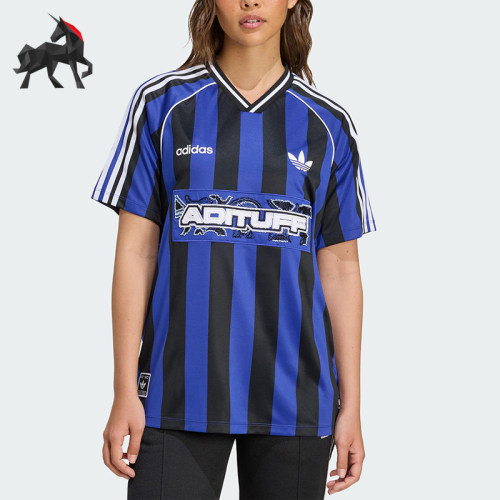 Adidas/阿迪达斯正品三叶草女士经典运动训练休闲球衣T恤KD2274