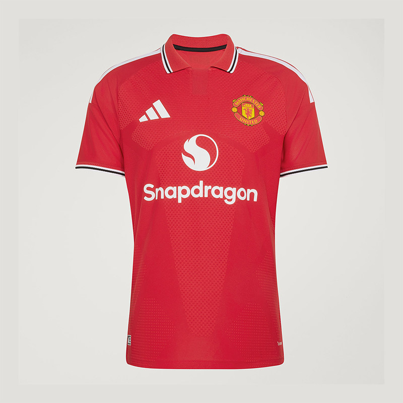 Adidas/阿迪达斯正品曼联主场球员版男足球经典运动短袖T恤KA6868