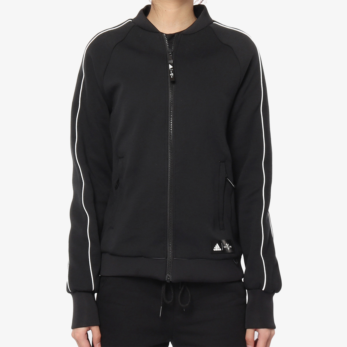 Adidas正品女装新款棒球夹克外套