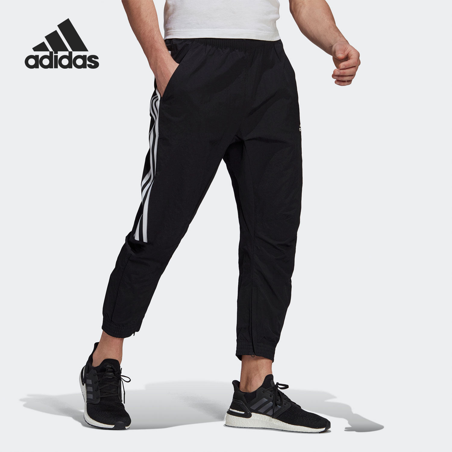 阿迪达斯正品男士长裤